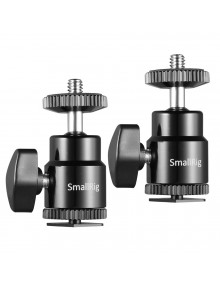 SmallRig 1/4 Camera Hot shoe Mount with Additional 1/4 Screw (2pcs Pack)2059