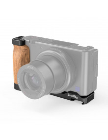 SmallRig L-Shape Wooden Grip with Cold Shoe for Sony ZV1 Camera 2936