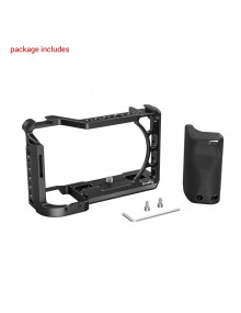 SmallRig Cage with Silicone Handle for Sony A6100/A6300/A6400 Camera 3164