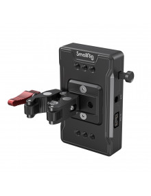 SmallRig V Mount Battery Adapter Plate (Basic Version) with Super Clamp Mount 3497