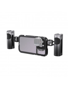 SmallRig Mobile Video Cage Kit (Dual Handheld) for iPhone 14 Pro Max 4078