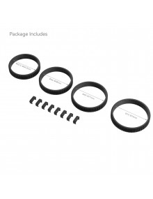 SmallRig 62.5-64.5mm / 66-68mm / 69-71mm / 72-74mm Seamless Focus Gear Ring Kit 4186