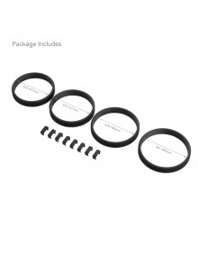 SmallRig 72-74mm / 75-77mm / 78-80mm / 81-83mm Seamless Focus Gear Ring Kit 4187