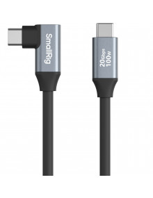 SmallRig USB-C (Straight) to USB-C (Angled) Data Cable (60cm / 23.6in) 4791