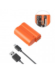SmallRig EN-EL15c USB-C Rechargeable Camera Battery (Orange) 4966