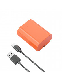 SmallRig for Sony NP-FZ100 USB-C Rechargeable Camera Battery (Orange) 4969