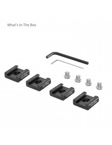 SmallRig Anti-Twist Cold Shoe Mount Support (4pcs) 5033