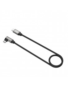 SmallRig USB-C Data Cable (Straight to Angled, 60cm / 23.6in) (40Gbps + 240W + 8K) 5076