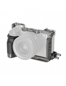 SmallRig “HawkLock” Quick Release Cage Kit with Silicone Handle for Sony Alpha 7C II / 7CR 5198