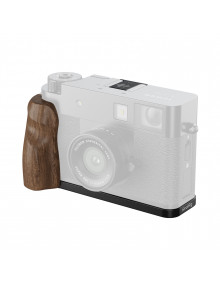 SmallRig L-Shaped Mount Plate with Wooden Handle for FUJIFILM X half (Black) 5224