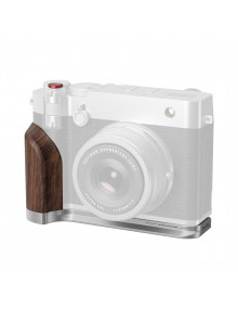 SmallRig L-Shape Mount Plate with Wooden Handle for FUJIFILM GFX100RF (Silver) 5265