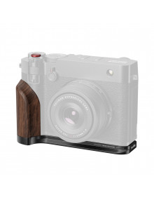SmallRig L-Shape Mount Plate with Wooden Handle for FUJIFILM GFX100RF (Black) 5266