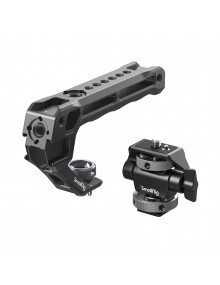 SmallRig Top Handle with Monitor Support Kit (Compatible with Cold Shoe) 5322
