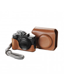 SmallRig Leather Case Kit for Canon PowerShot V1 (Brown) 5385