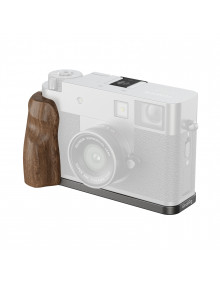SmallRig L-Shaped Mount Plate with Wooden Handle for FUJIFILM X half (Charcoal Silver) 5394