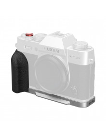 SmallRig L-Shaped Mount Plate with Silicone Handle for FUJIFILM X-T30 / X-T30 II / X-T30 III (Silver) 5664