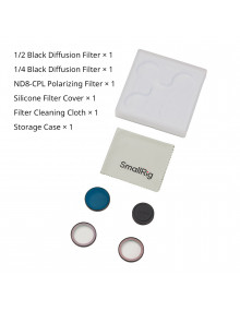 SmallRig 1/2 Black Diffusion & 1/4 Black Diffusion & ND8-CPL Polarizing Filter Kit for DJI Osmo Nano 5789