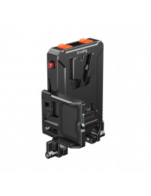 SmallRig Intelligent Power Management V-Mount Battery Mount Plate with 15mm Dual Rod Clamp 5881