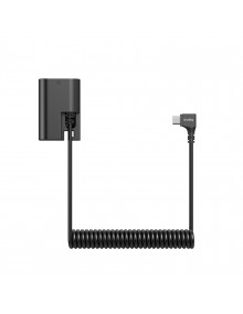 SmallRig Dummy Battery Power Cable for USB-C for Canon LP-E6P 6540