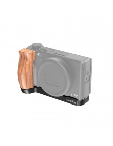 SmallRig L-Shaped Wooden Grip for Canon G7X Mark III LCC2445