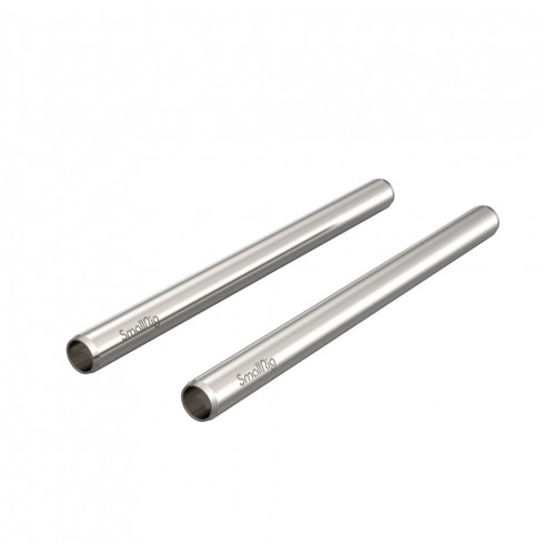 SmallRig 15mm Stainless Steel Rod - 20cm 8 (2pcs) 3683