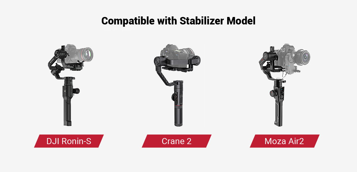 SmallRig Offset Kit for BMPCC 4K and Ronin S Crane 2 Moza Air 2 BSS2403